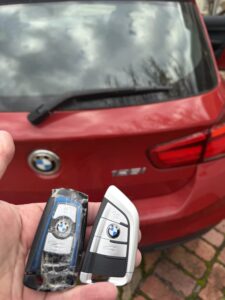 2014 BMW 125i, smart key — car key replaced on site by Budget Auto Keys