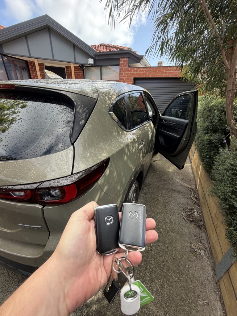 2021 Mazda CX-5 smart key replaced in Chelsea