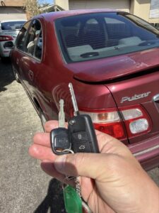 2001 Nissan Pulsar, key without remote, Lalor — car key replaced on site by Budget Auto Keys
