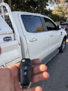 Ford Ranger (PX), Elwood — car key replaced on site by Budget Auto Keys