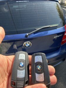 BMW 1 Series, all keys lost, Bulleen — car key replaced on site by Budget Auto Keys