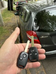 2014 Honda Jazz, spare key, Malvern — car key replaced on site by Budget Auto Keys