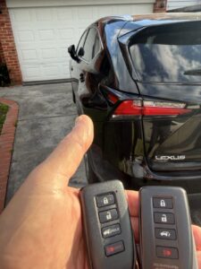Lexus NX, spare key, Kew — car key replaced on site by Budget Auto Keys