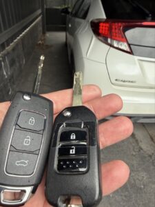 Honda Civic, spare key, Reservoir — car key replaced on site by Budget Auto Keys
