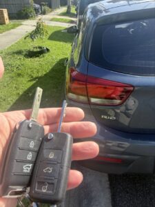 2020 Kia Rio, spare key, Seaford — car key replaced on site by Budget Auto Keys