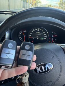 2017 Kia Sorento, smart key, Yarraville — car key replaced on site by Budget Auto Keys